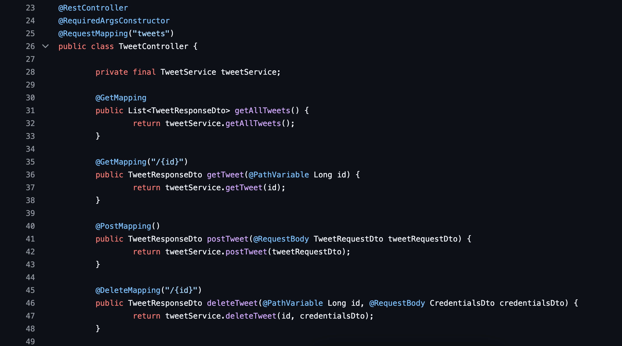 REST API